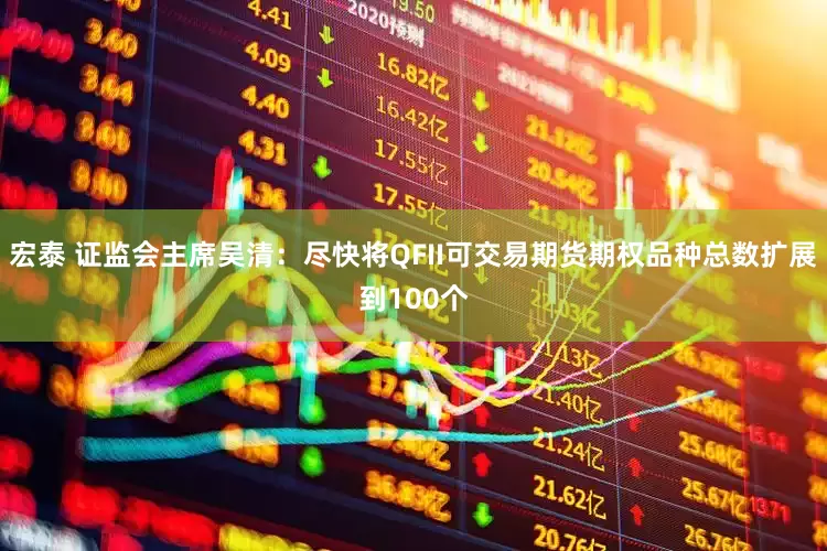 宏泰 证监会主席吴清：尽快将QFII可交易期货期权品种总数扩展到100个