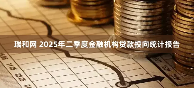 瑞和网 2025年二季度金融机构贷款投向统计报告